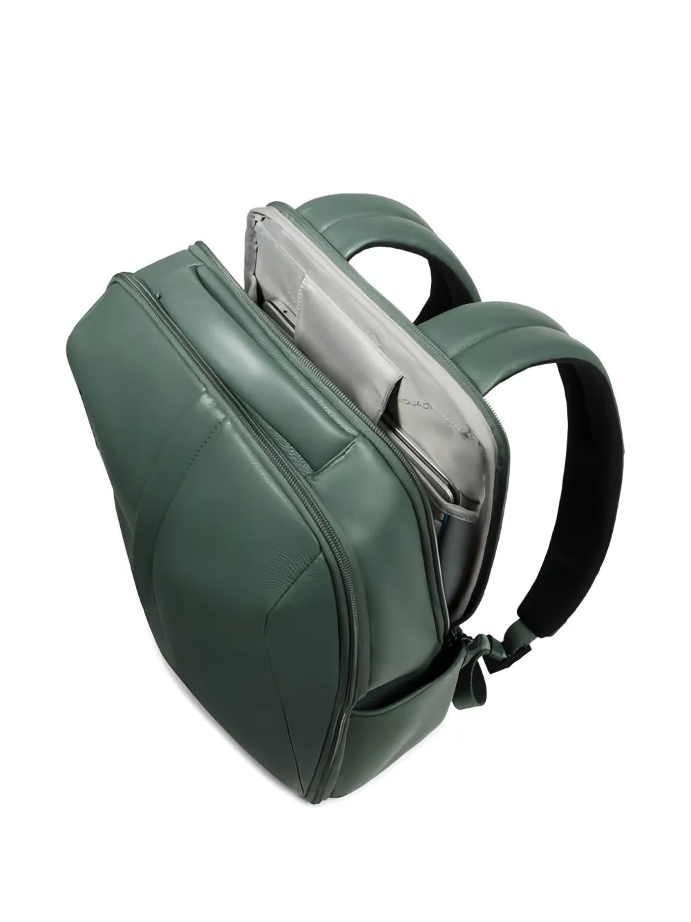 PIQUADROzip leather backpack