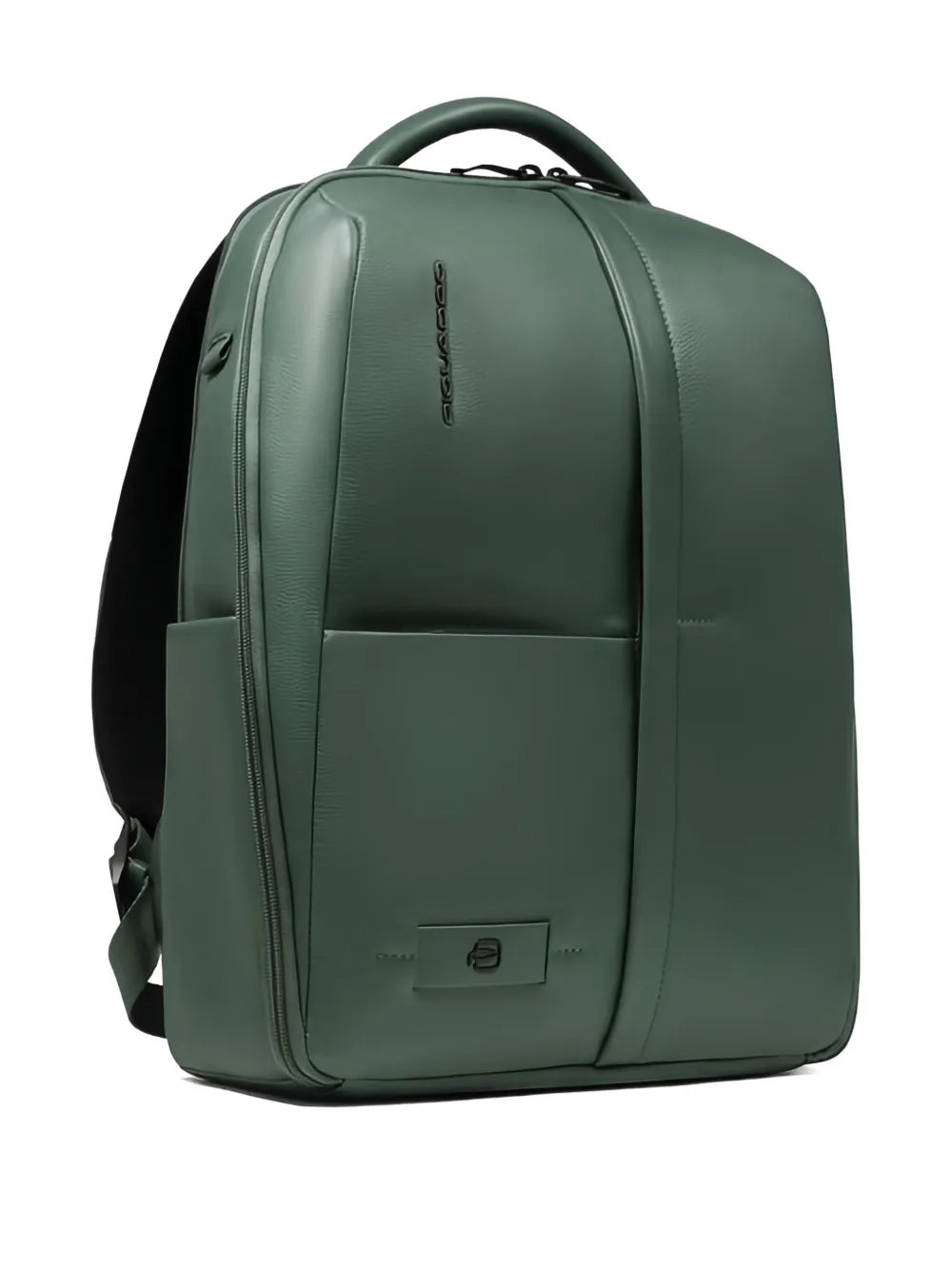 PIQUADROzip leather backpack