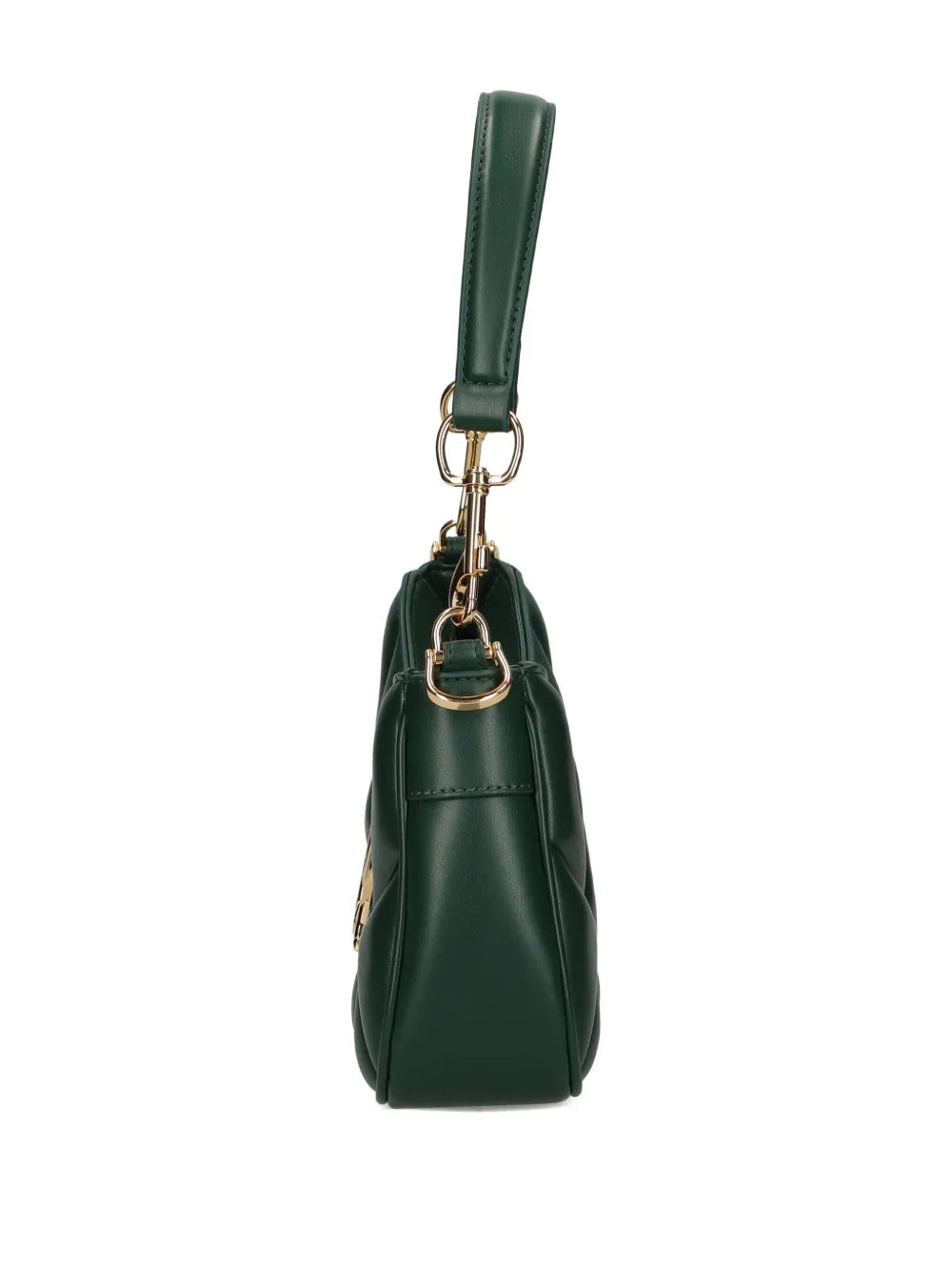 Love Moschinoquilted logo-plaque shoulder bag