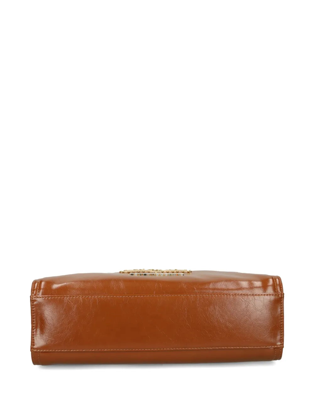 Love Moschinologo-plaque studded shoulder bag
