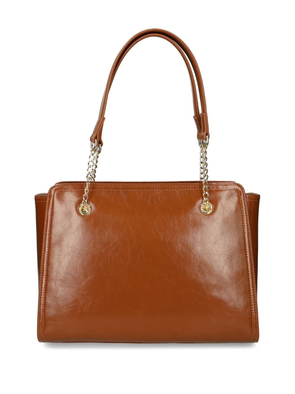Love Moschinologo-plaque studded shoulder bag