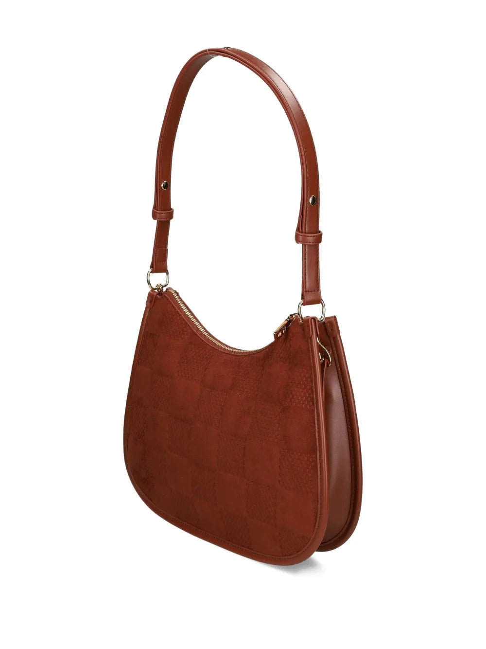 Love Moschinochecked-pattern shoulder bag