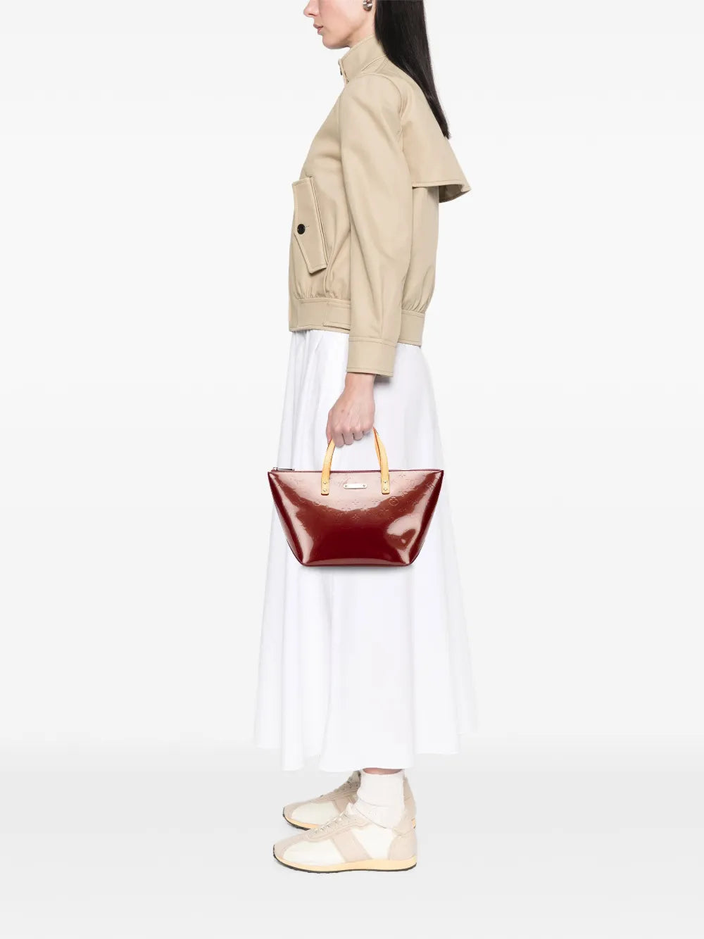 Pre-OwnedLouis Vuitton Pre-Owned2007 Monogram Vernis Bellevue PM tote bag