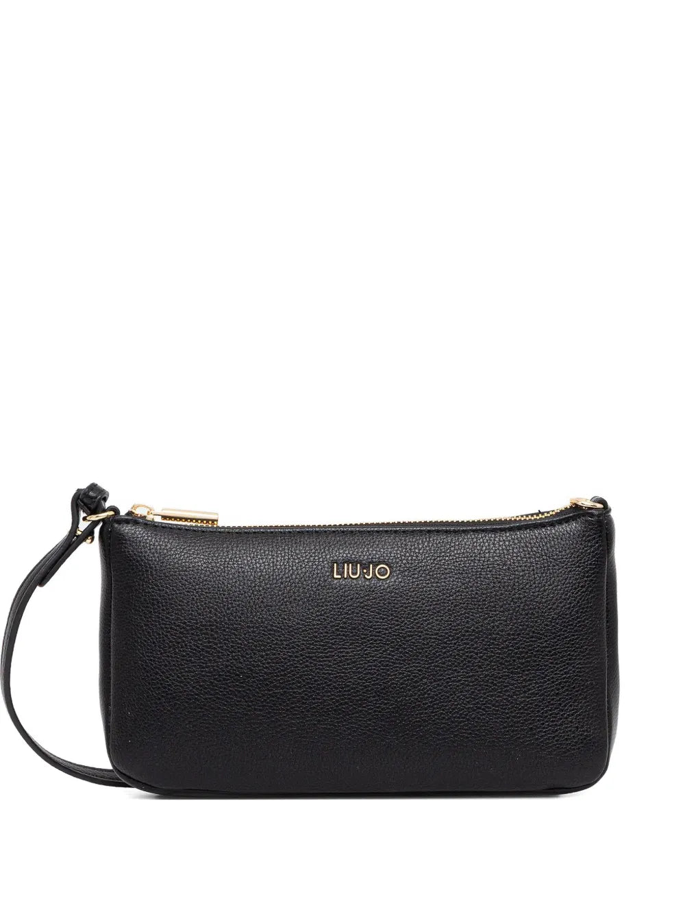 LIU JOlogo-detail zip-up crossbody bag