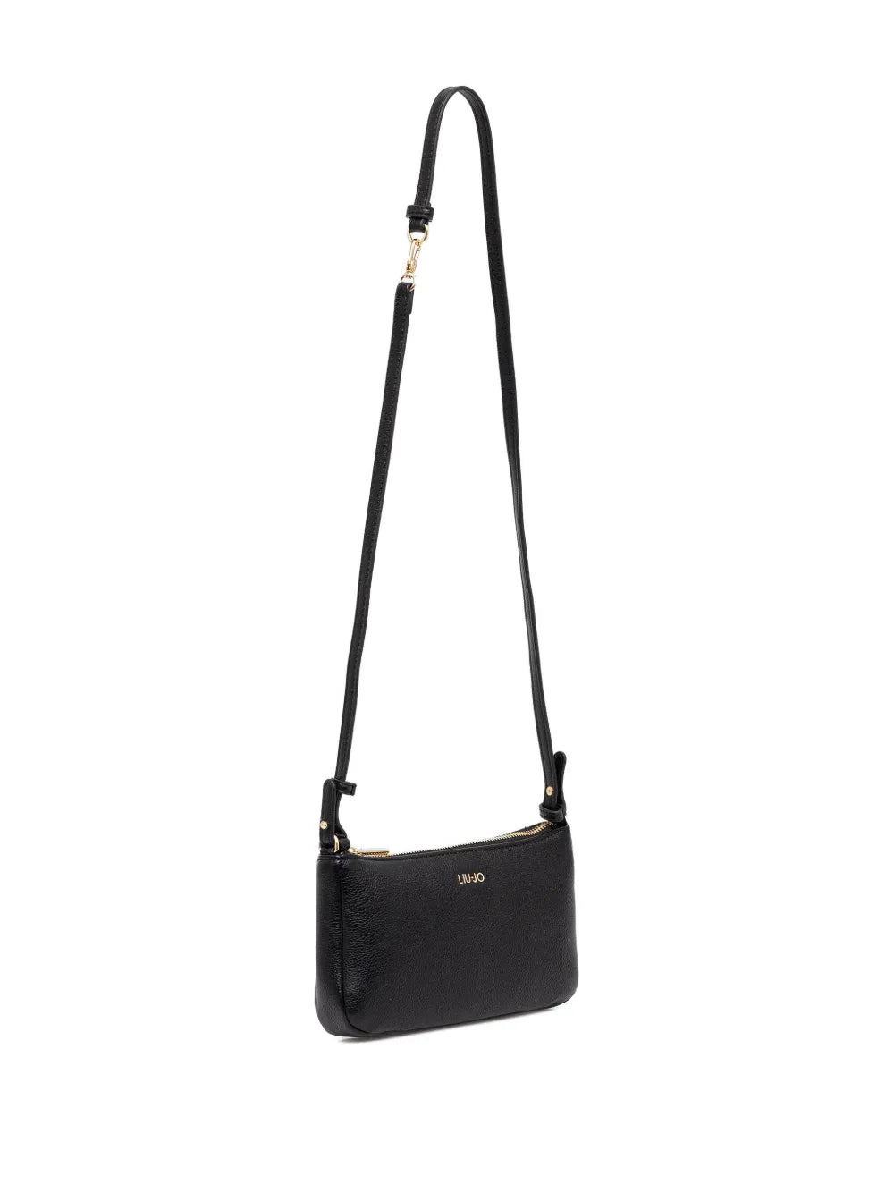 LIU JOlogo-detail zip-up crossbody bag