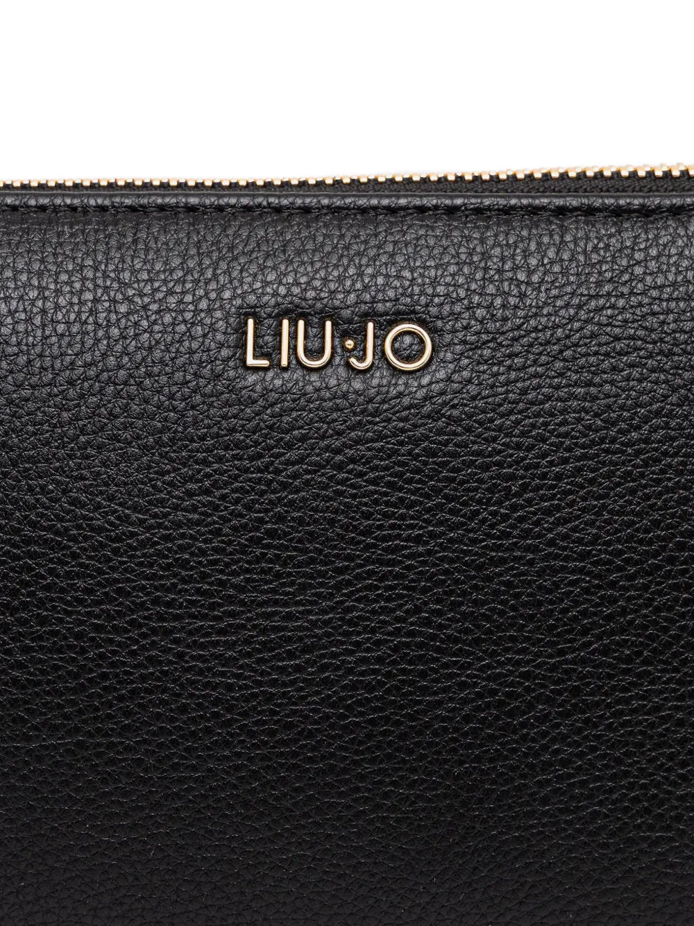 LIU JOlogo-detail zip-up crossbody bag