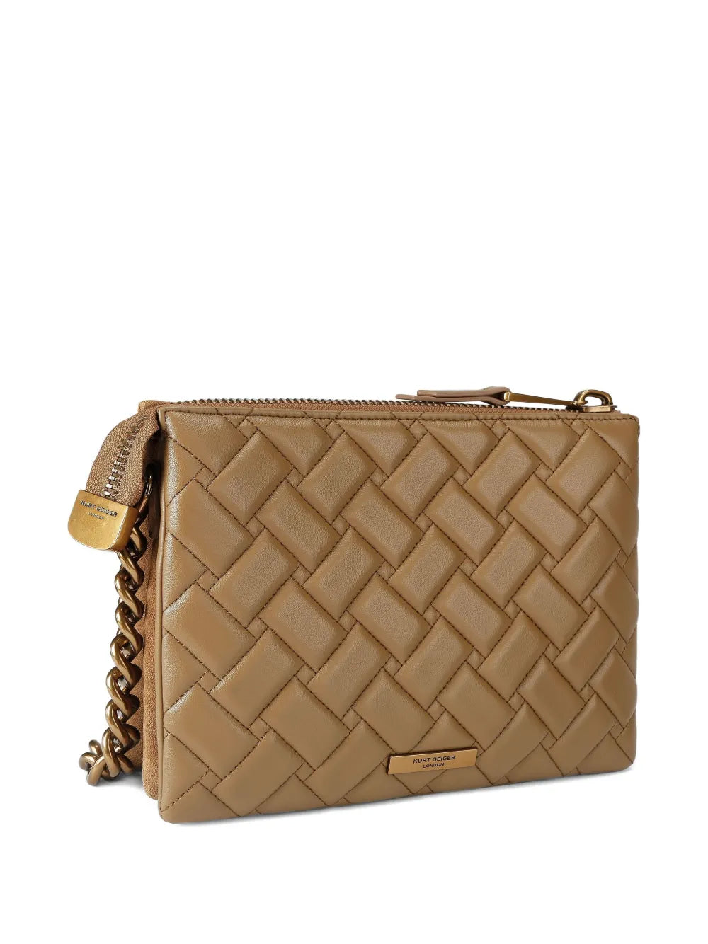 Kurt Geiger Londonsmall Kensigton quilted shoulder bag