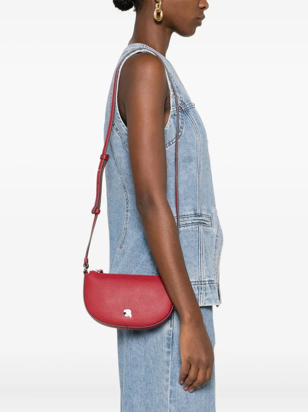 Karl Lagerfeldlogo-patch cross body bag
