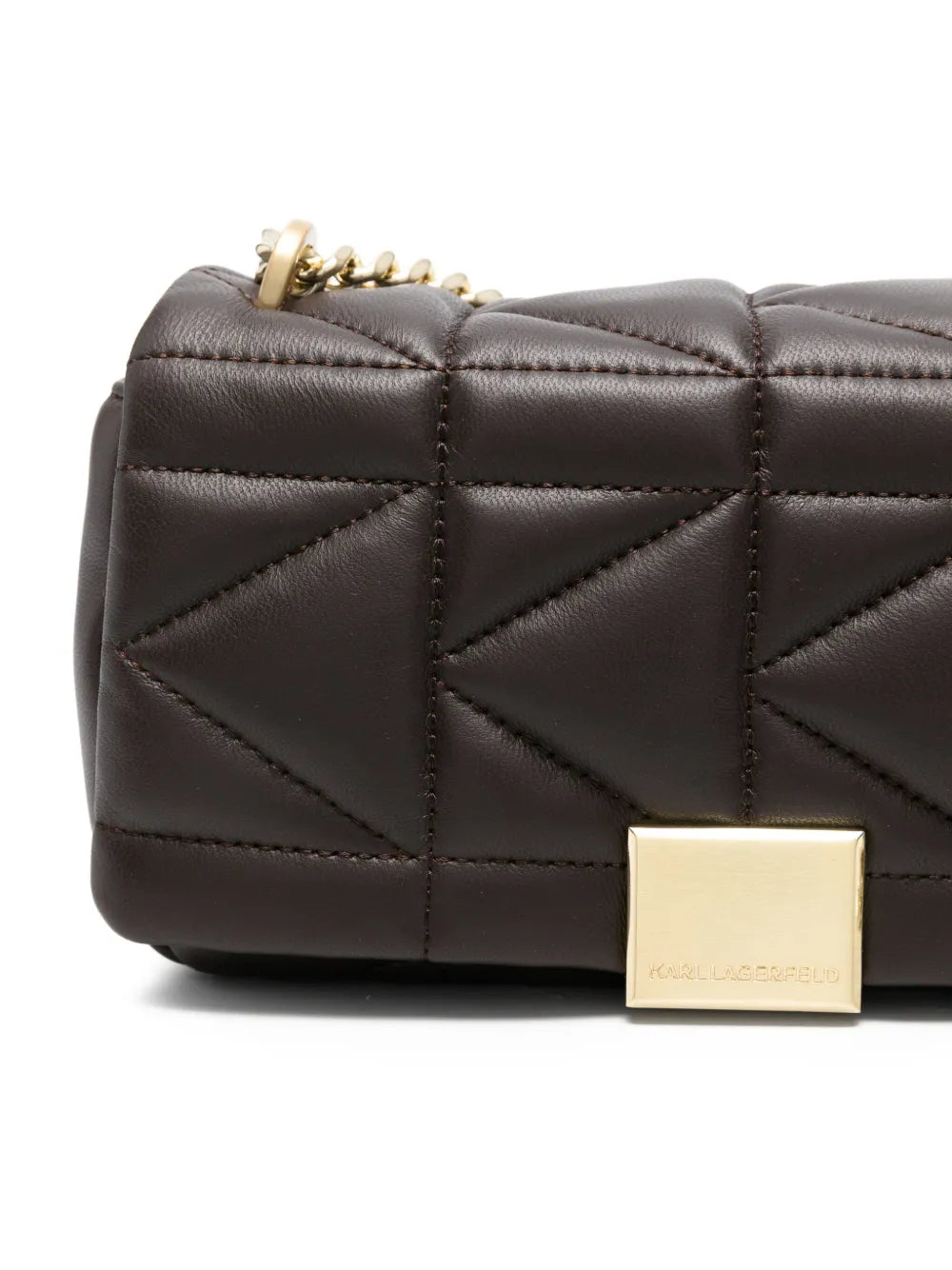Karl Lagerfeldquilted crossbody  bag
