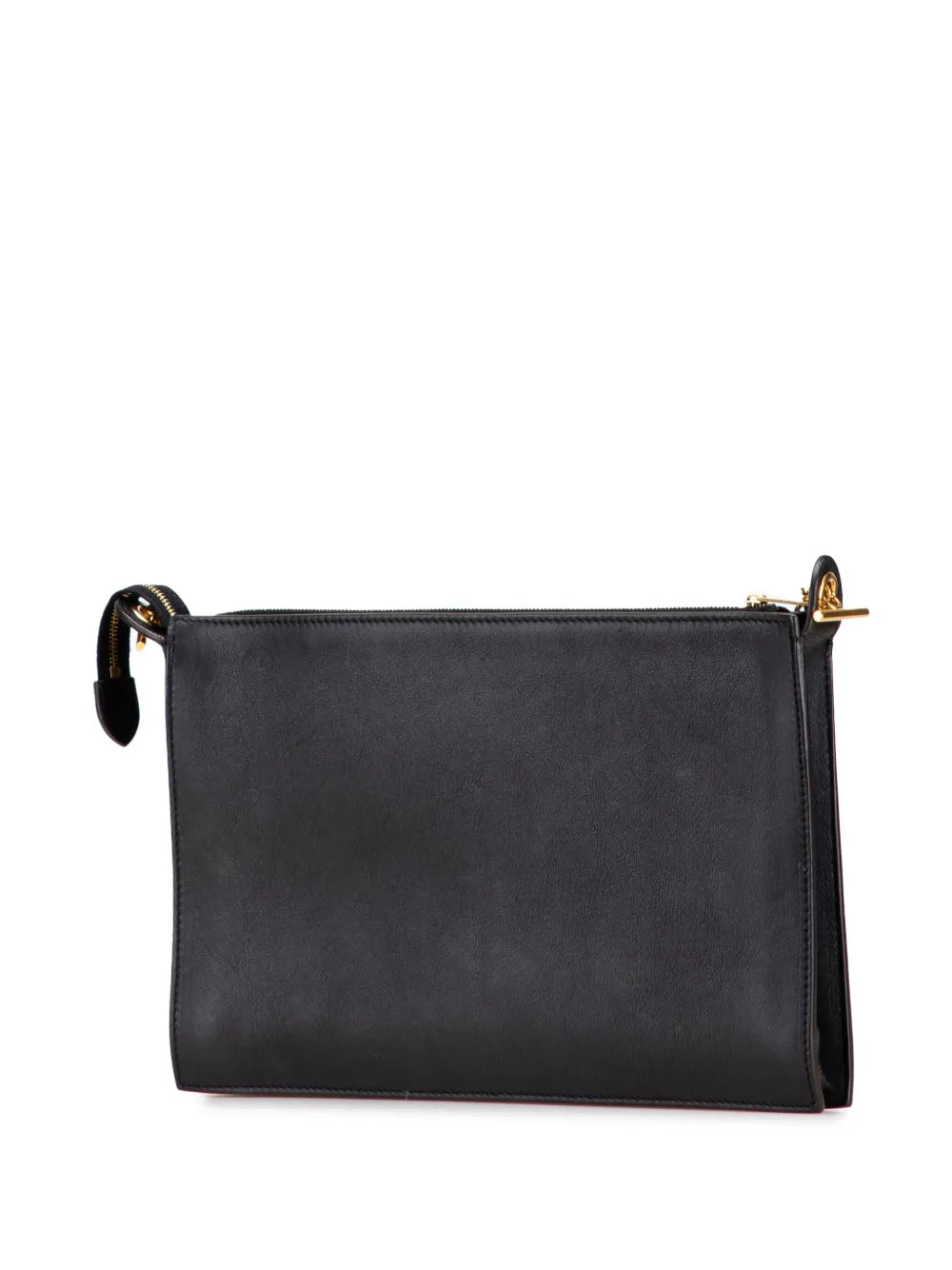 Pre-OwnedCeline Pre-Owned2014 Tricolor Leather Pocket Envelope Zip crossbody bag