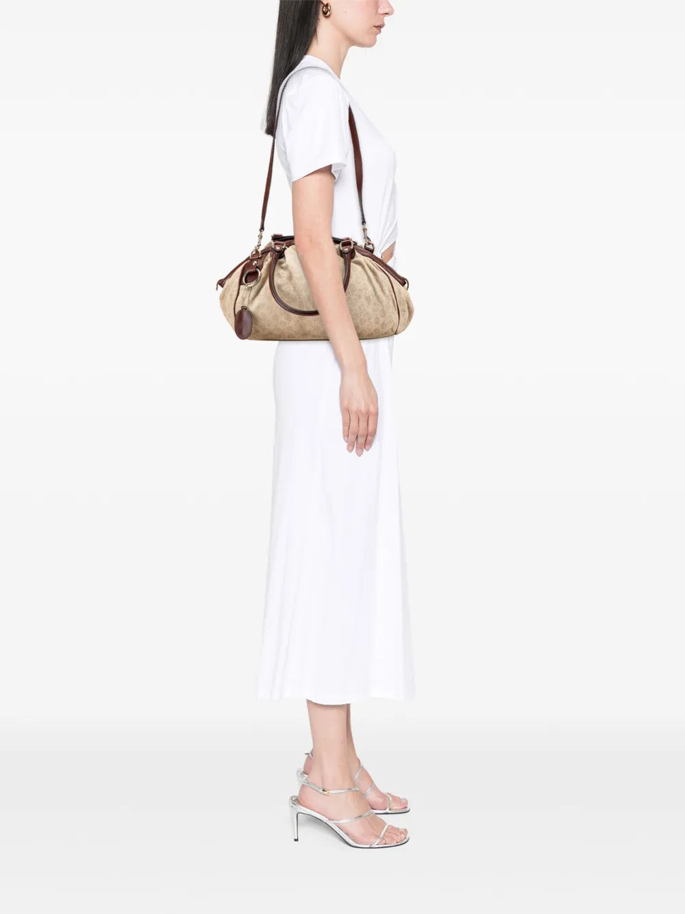 Pre-OwnedGucci Pre-Owned2000-2015 GG Canvas Sukey satchel