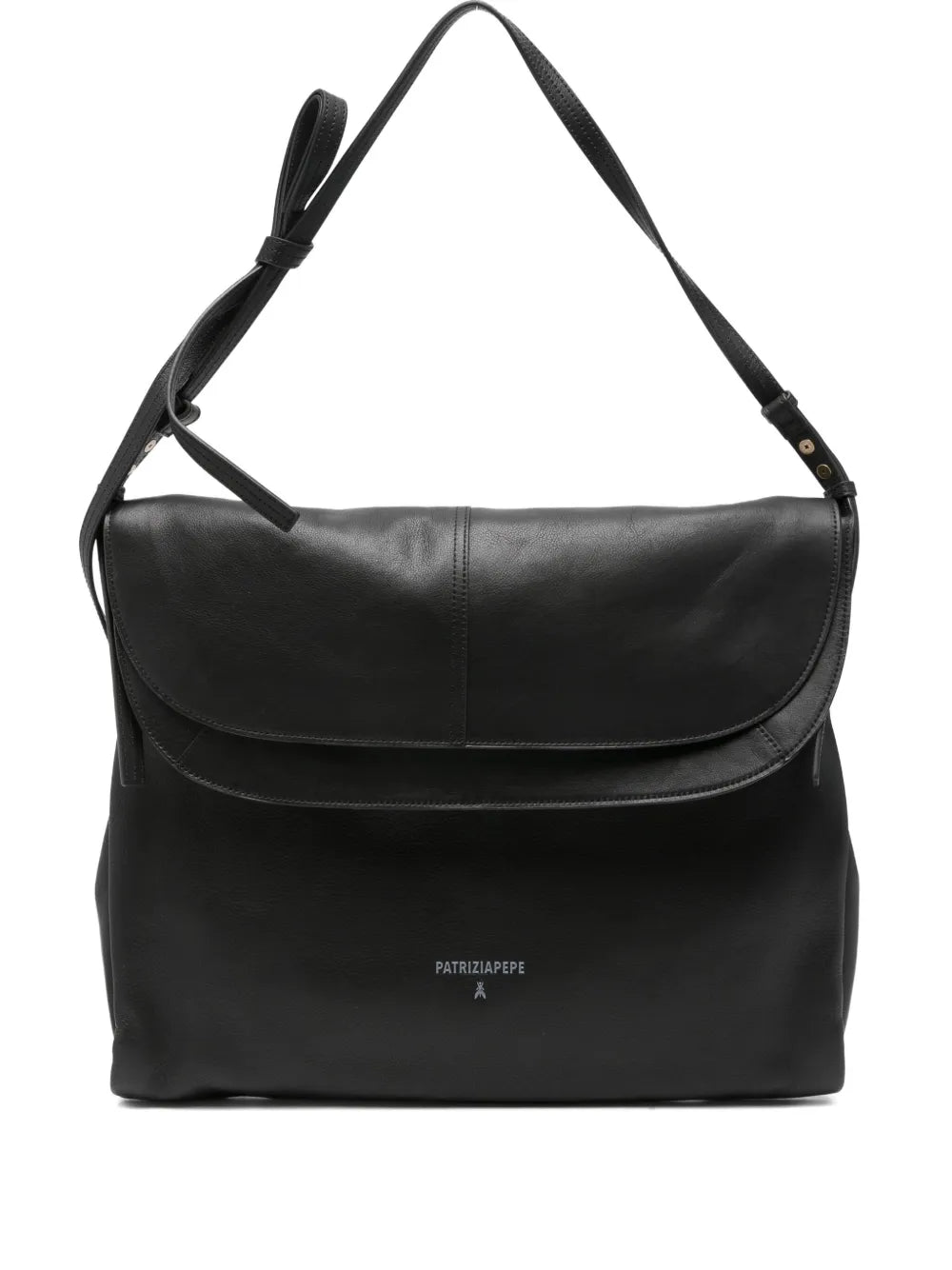 Patrizia Pepeflap-closure leather shoulder bag