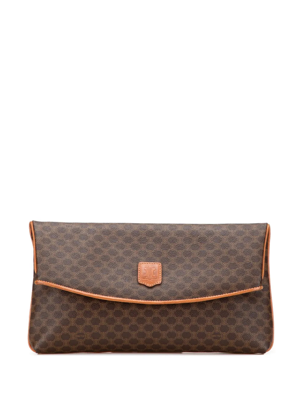 Pre-OwnedCeline Pre-Owned2007 Macadam Coated Canvas clutch bag