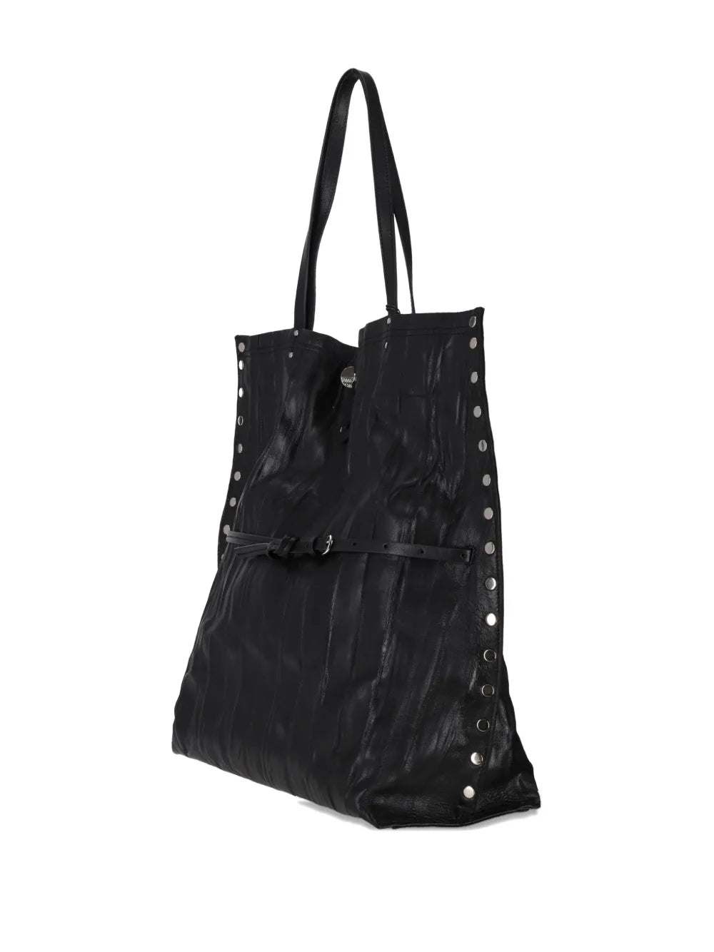 Zanellatomedium A' Spasso Allacciata Plisse' tote bag