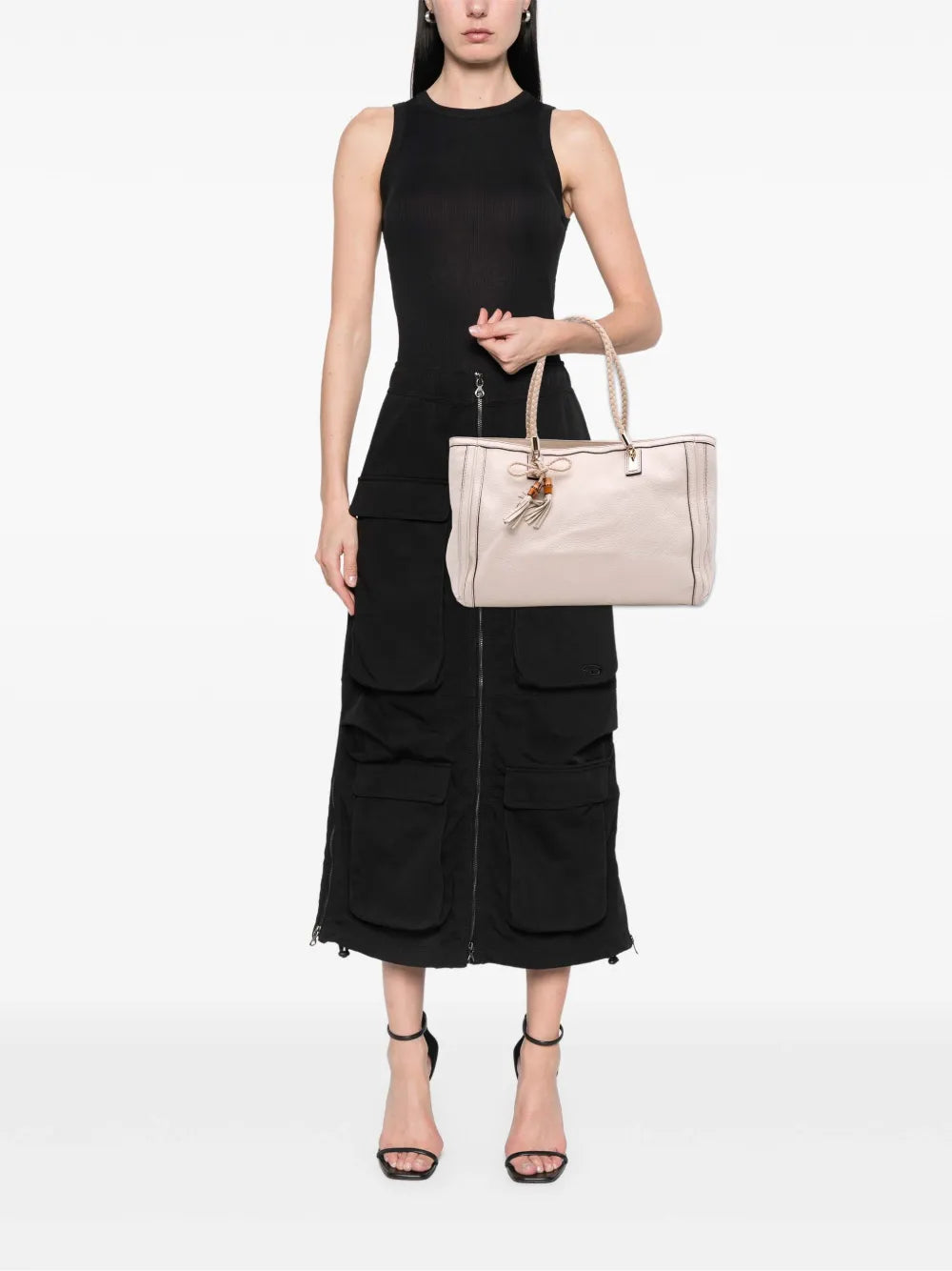Pre-OwnedGucci Pre-Owned2016-2025 Medium Leather Bella tote bag