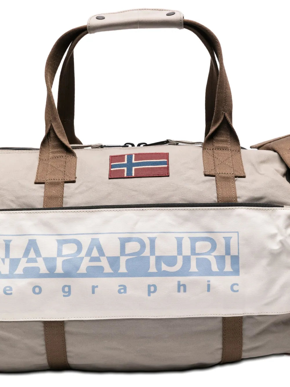 Napapijrilogo-print holdall bag