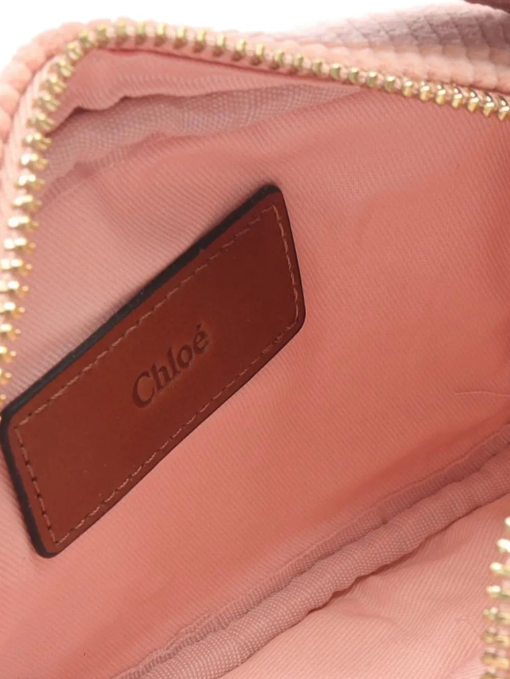 Pre-OwnedChloPre-Owned2020s corduroy shoulder bag