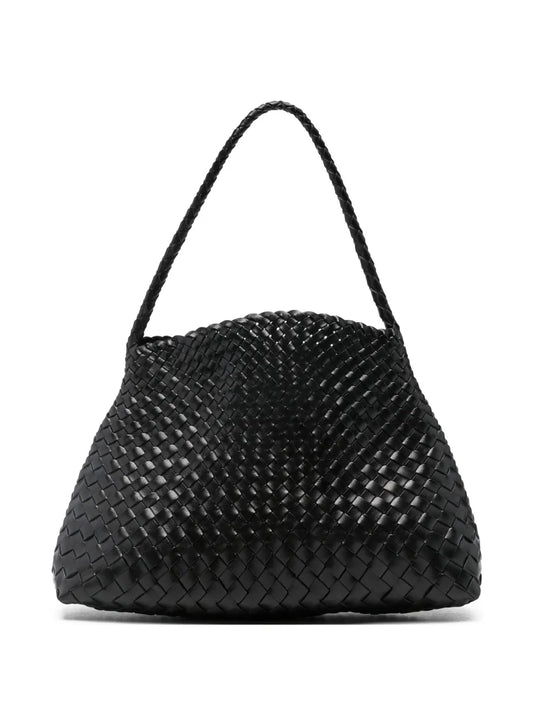 DRAGON DIFFUSIONbraided leather beach bag