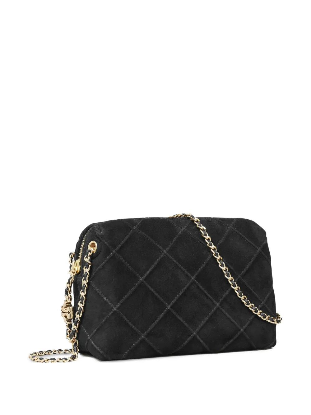 Tory BurchFleming suede crossbody bag