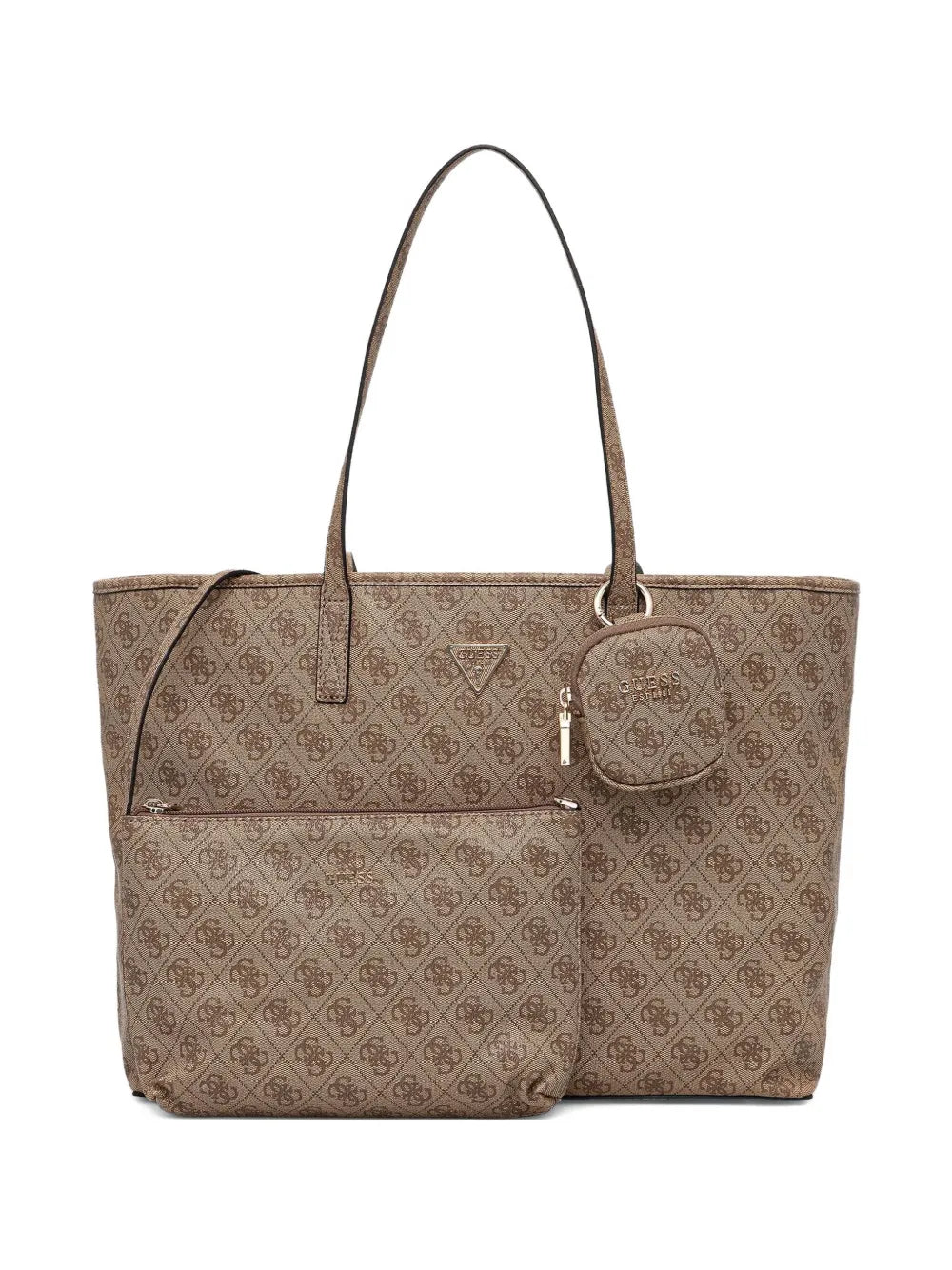 GUESS USAPower Play II logo-plaque tote bag