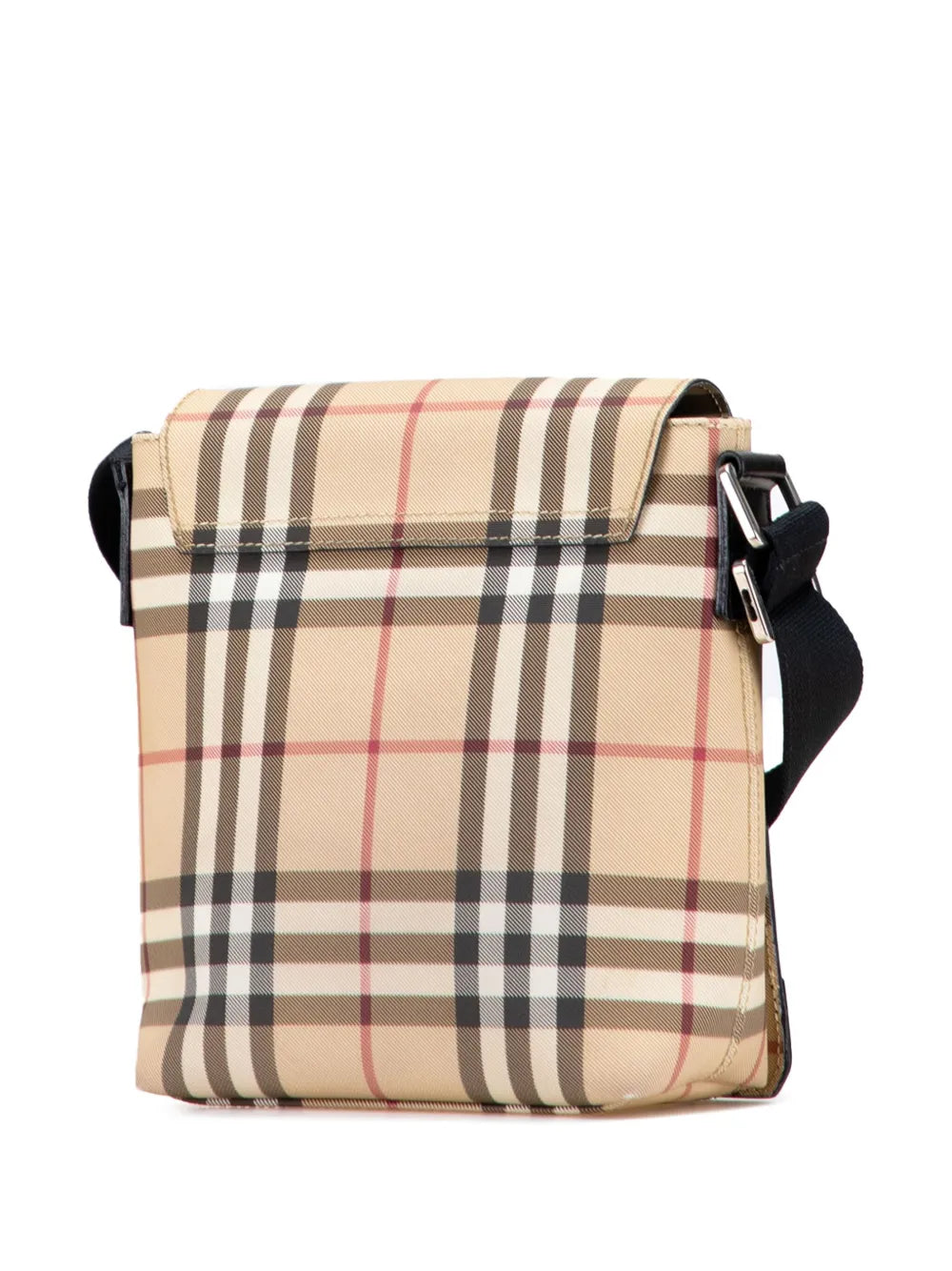 Pre-OwnedBurberry Pre-Owned2003 House Check Canvas Flap crossbody bag