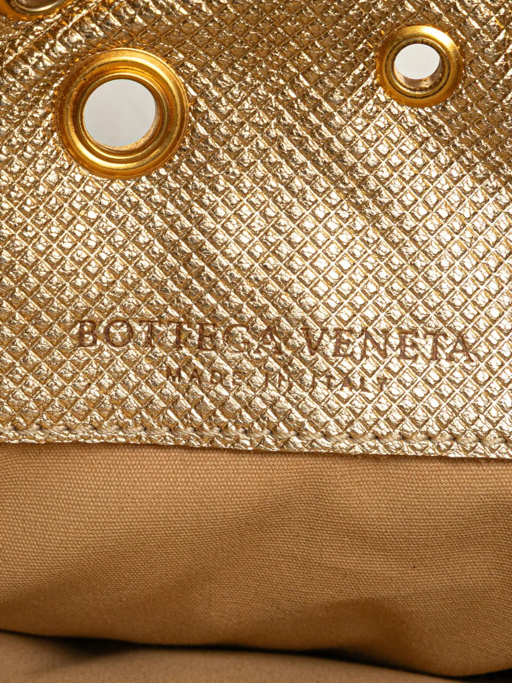 Pre-OwnedBottega Veneta Pre-Owned2000-2007 Calfskin Intrecciato Grommet handbag