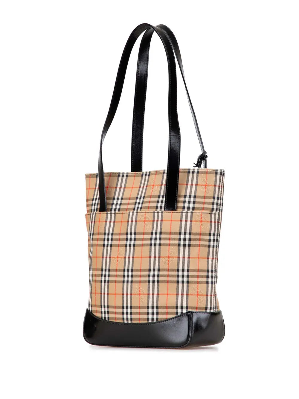 Pre-OwnedBurberry Pre-Owned20th Century Haymarket Check Canvas tote bag