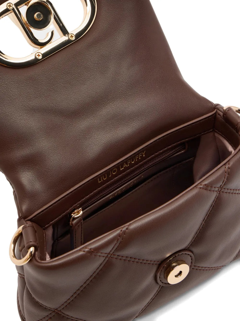 LIU JOsmall LaPuffy cross-body bag