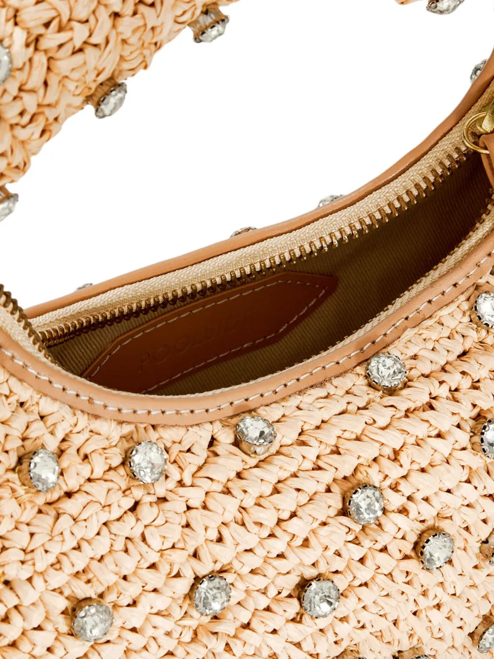 PoolsideJosie crystal-embellishment tote bag
