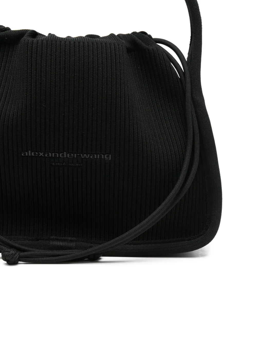 Alexander Wangsmall Ryan ribbed tote bag