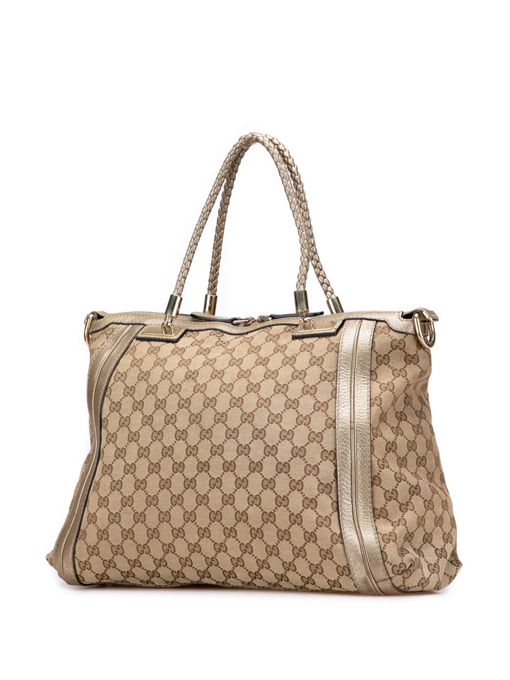 Pre-OwnedGucci Pre-Owned2016-2025 GG Canvas Bella Convertible Tote satchel