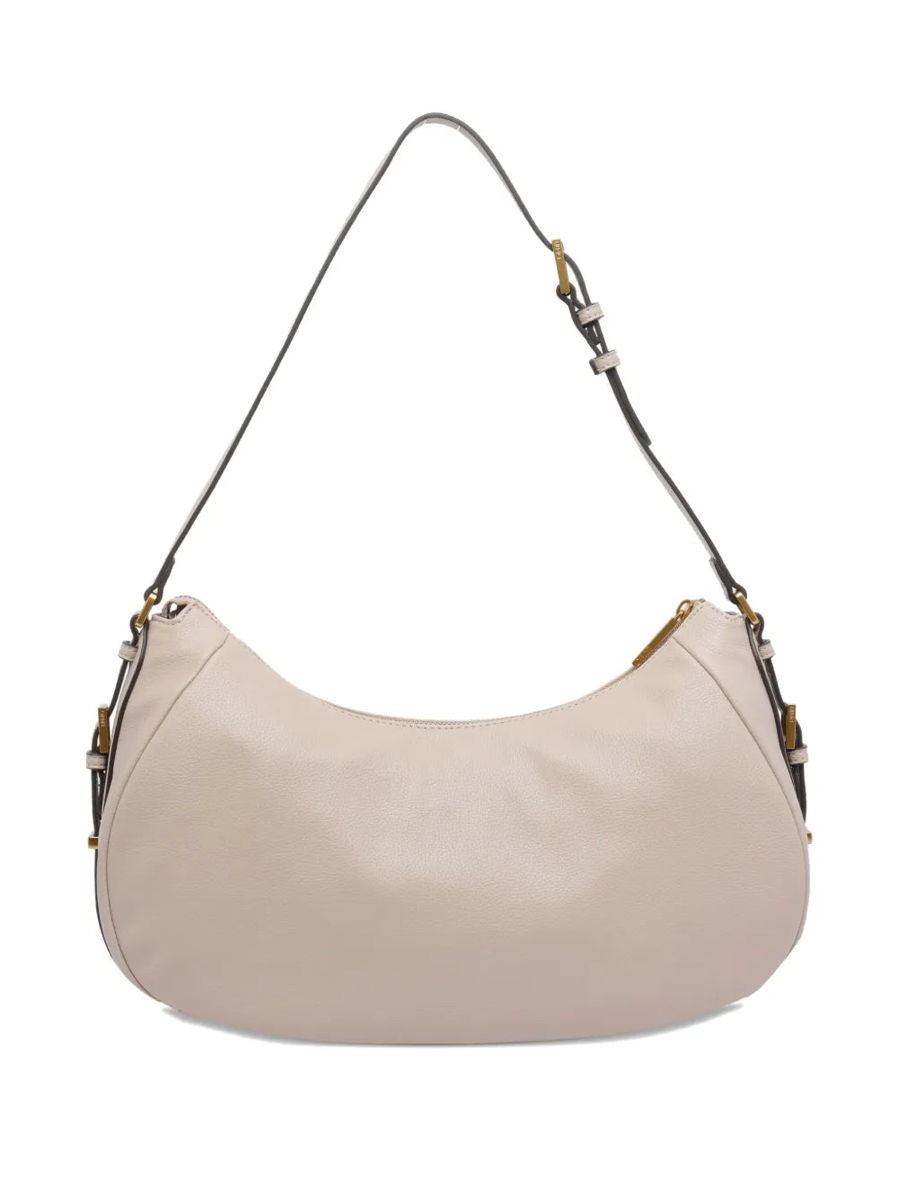 LIU JOzip-fastening curved shoulder bag