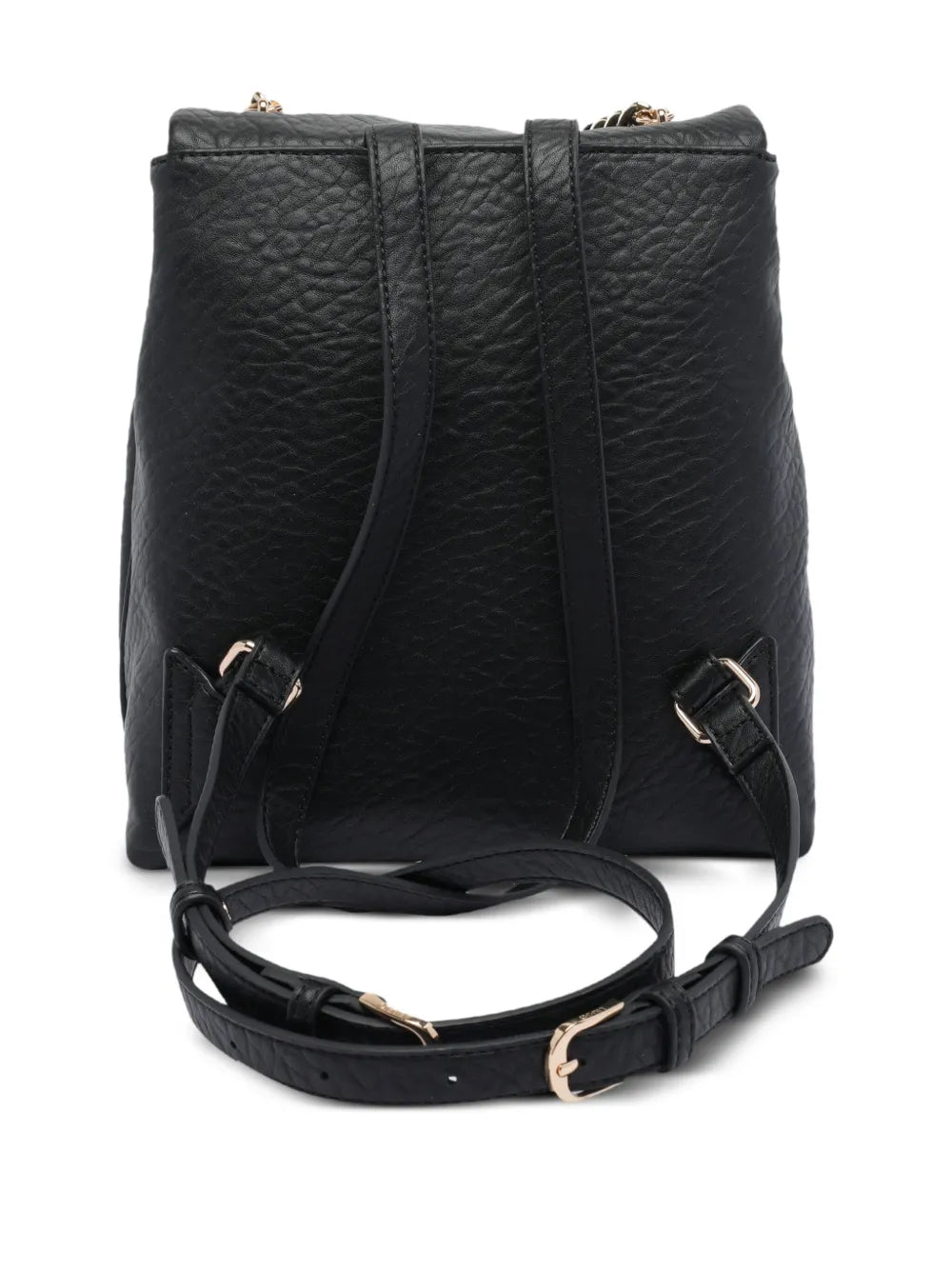 LIU JOfaux-leather backpack