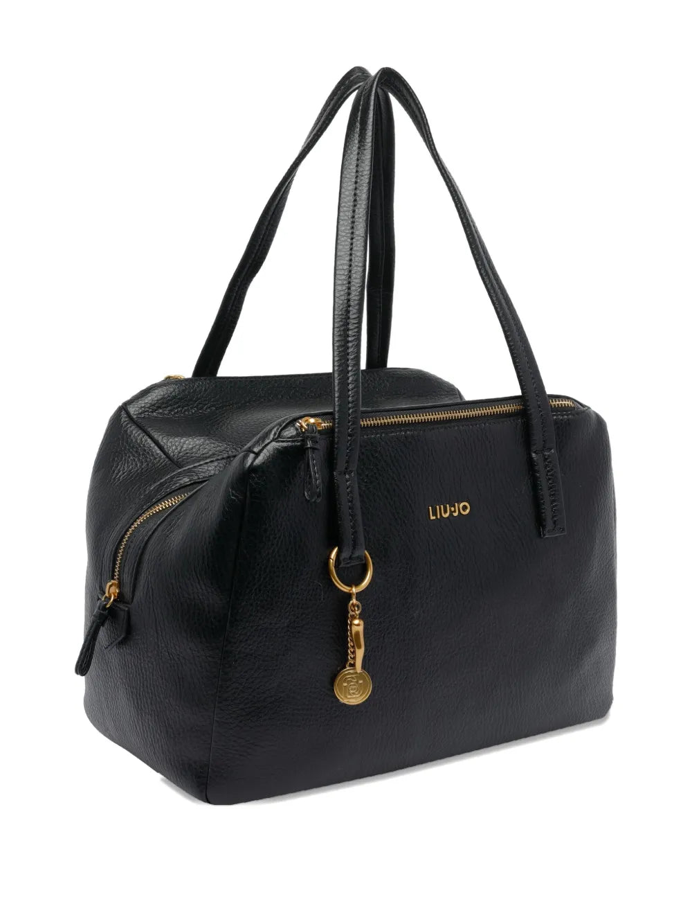 LIU JOmedium logo-plaque tote bag