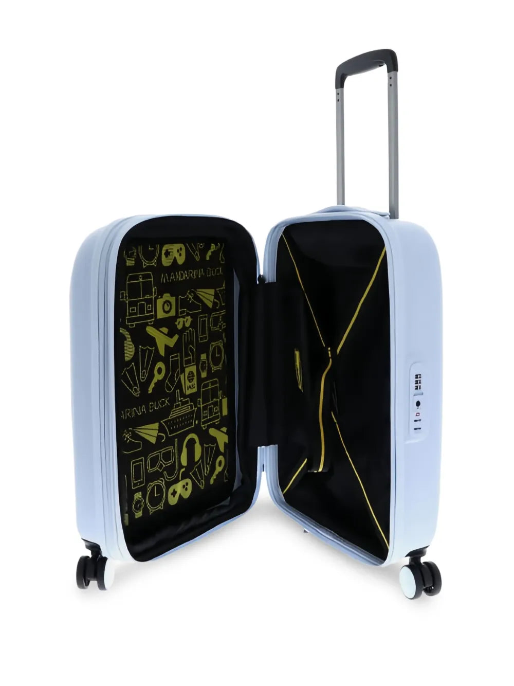 Mandarina DuckLogoduck embossed suitcases