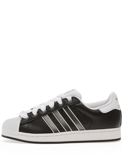 adidas Shell-Toe Three-Stripe Trainers