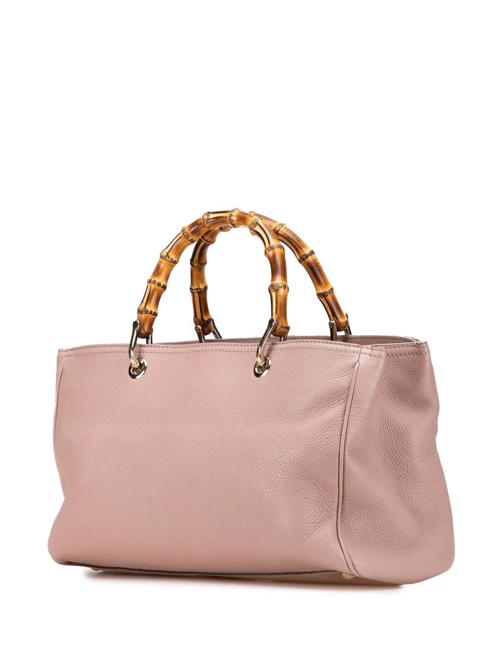 Pre-OwnedGucci Pre-Owned2016-2025 Medium Calfskin Bamboo Shopper satchel