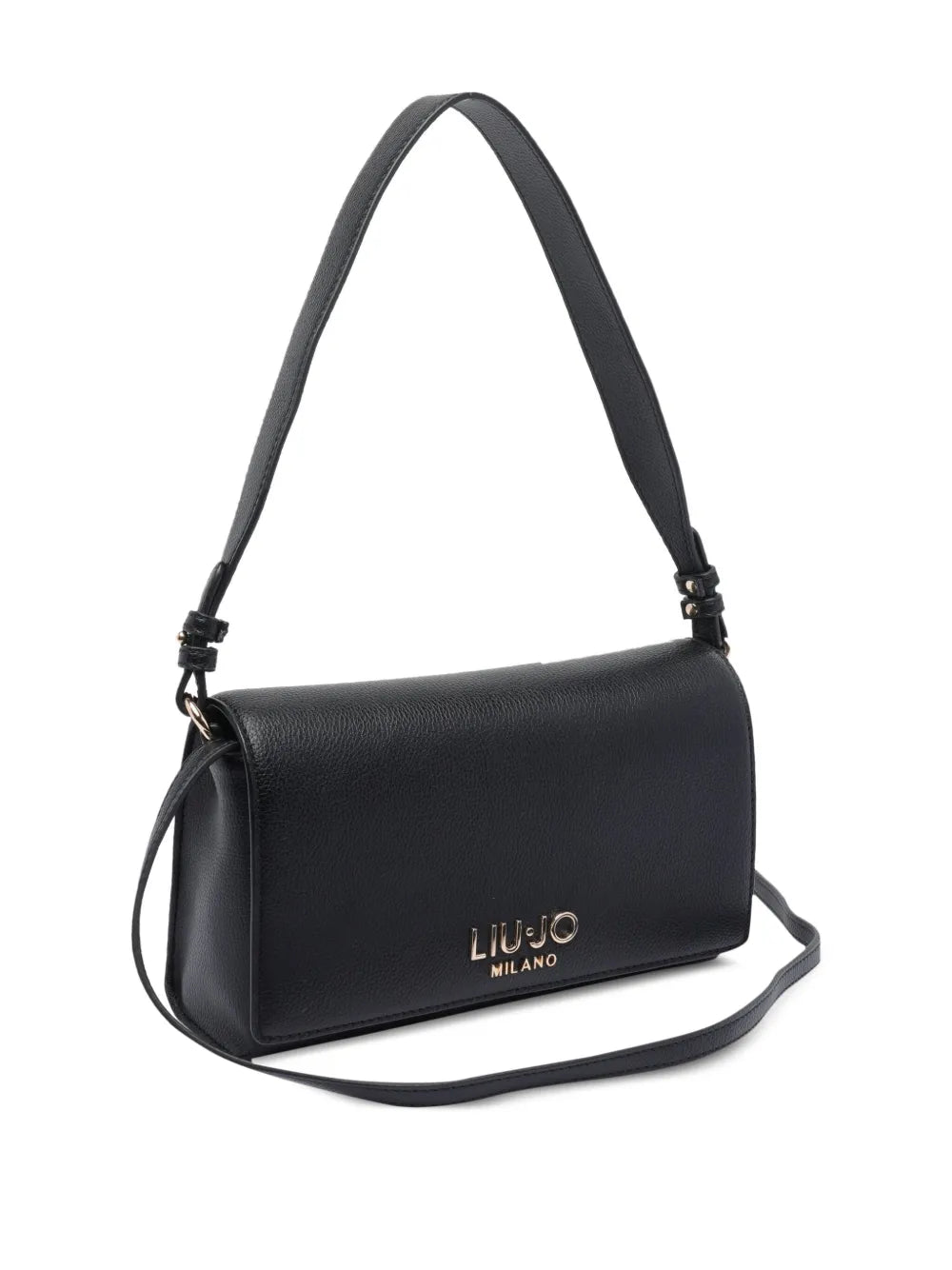 LIU JOsmall logo-plaque shoulder bag