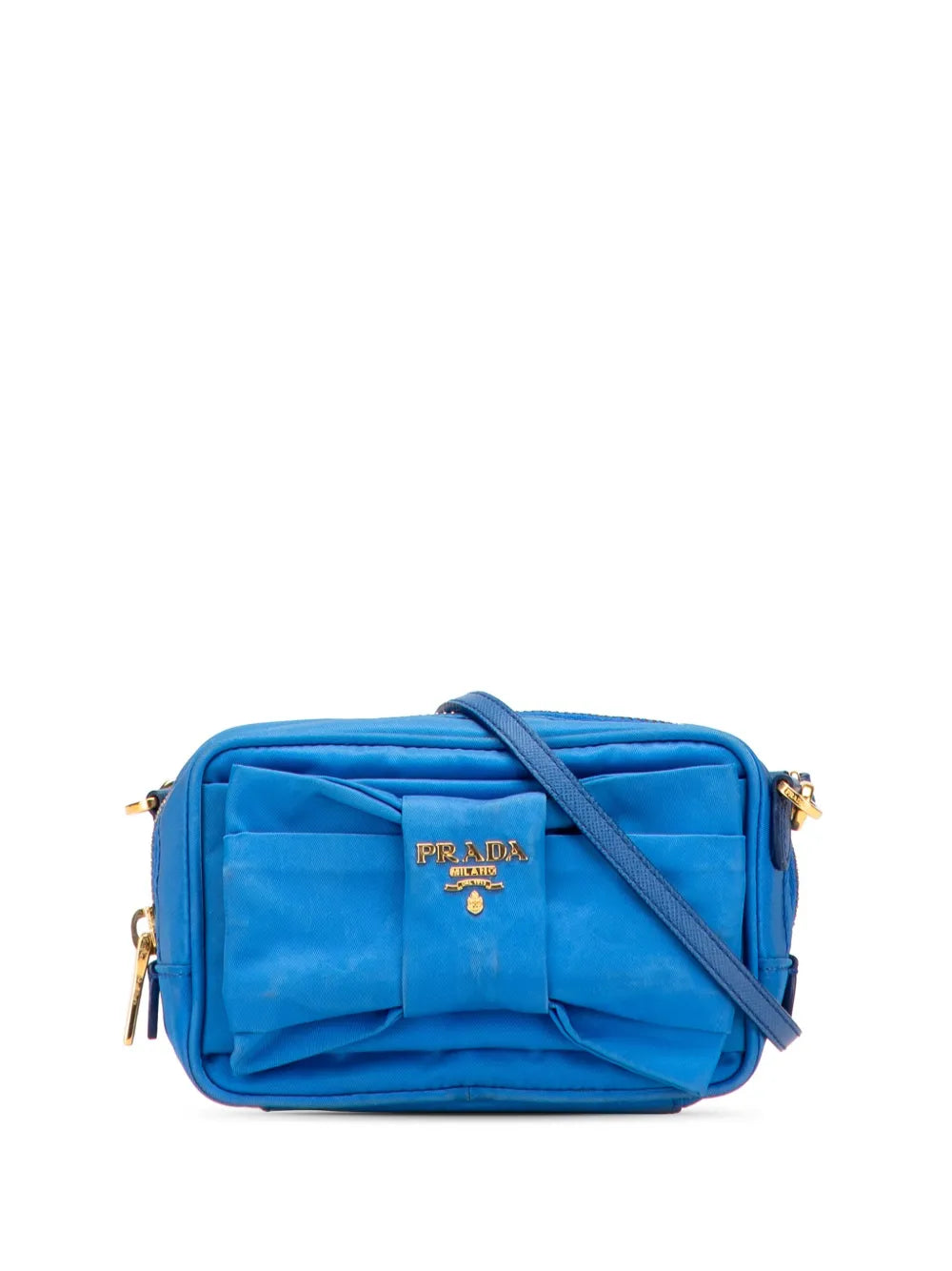Pre-OwnedPrada Pre-Owned2013-2025 Tessuto Fiocco Bow crossbody bag