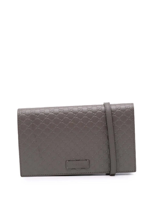 Pre-OwnedGucci Pre-Owned2000-2015 Microguccissima Wallet on Strap crossbody bag