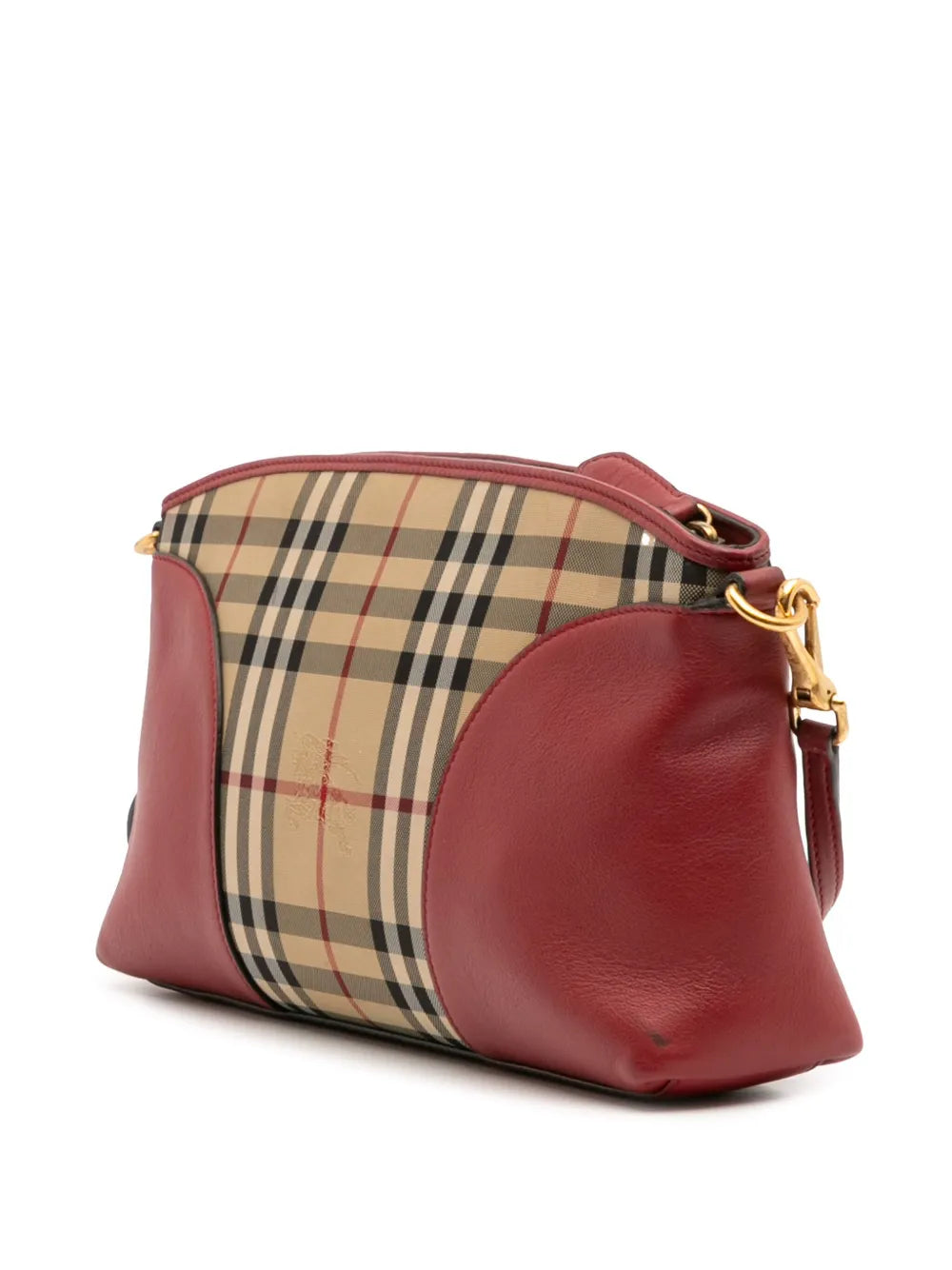 Pre-OwnedBurberry Pre-Owned2000-2017 Haymarket Check Chichester Canvas crossbody bag