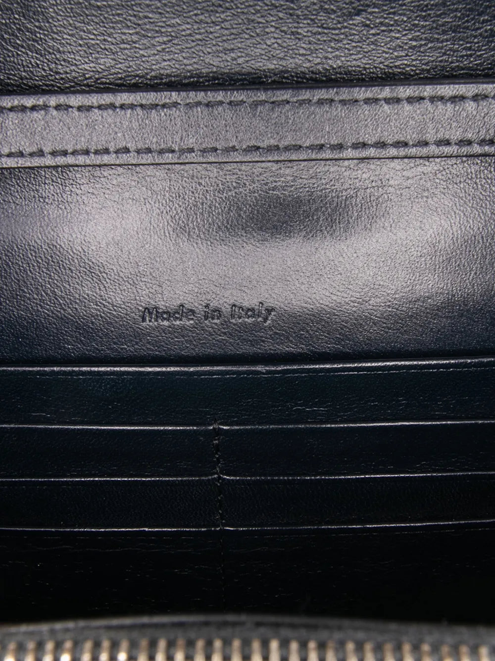 Pre-OwnedCeline Pre-Owned2016 Bicolor Leather Pocket Envelope Wallet On Chain crossbody bag