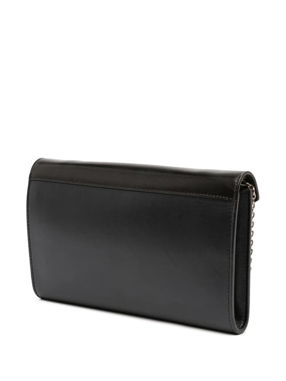 Pre-OwnedCeline Pre-Owned2016 Bicolor Leather Pocket Envelope Wallet On Chain crossbody bag