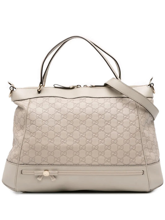 Pre-OwnedGucci Pre-Owned2016-2025 Guccissima Mayfair satchel