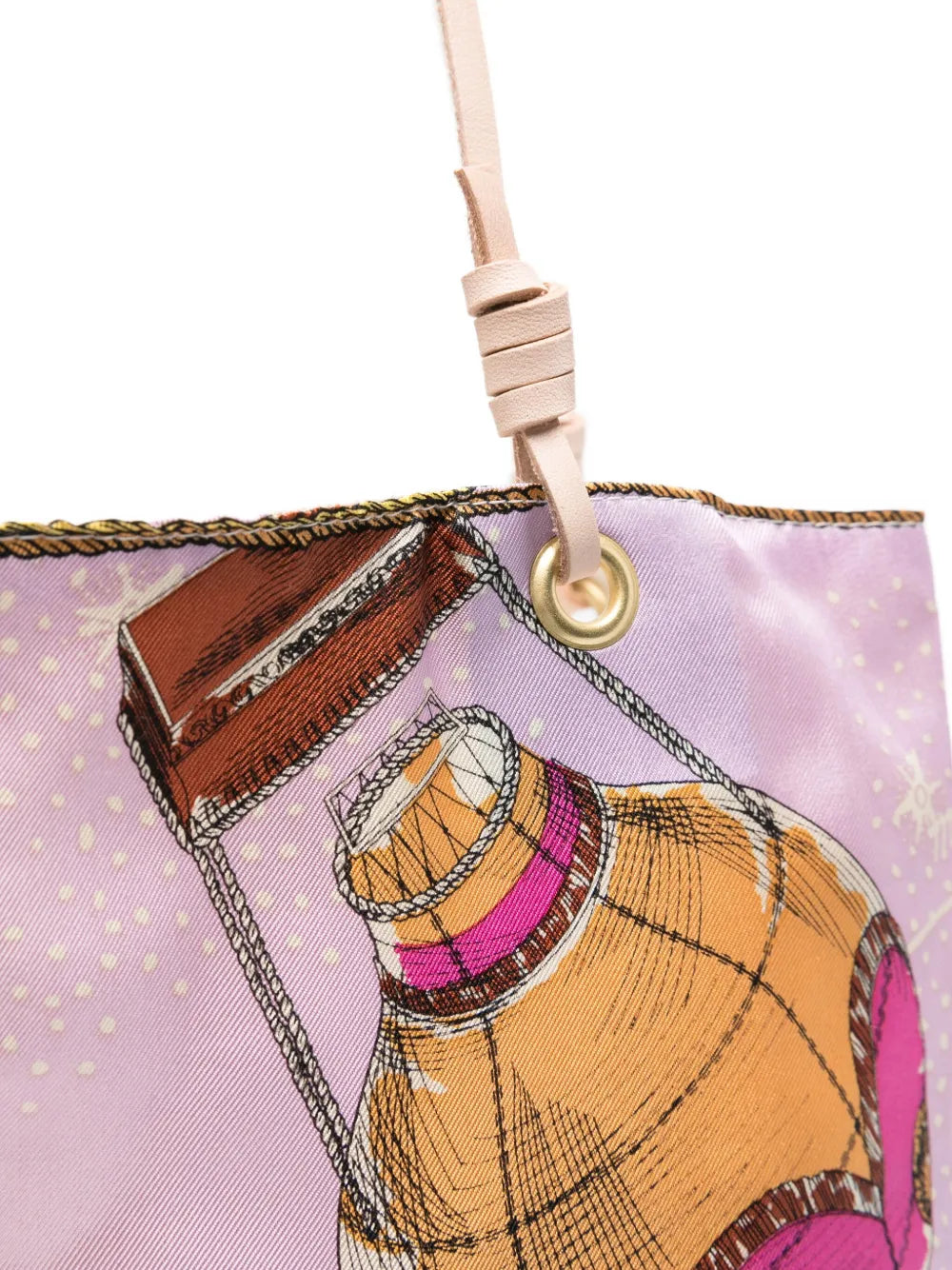 MANIPURIgraphic-print tote bag
