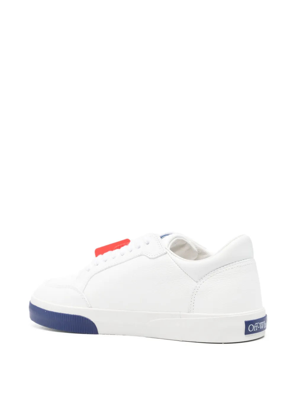 Off-White Arrow-Logo Leather Sneakers