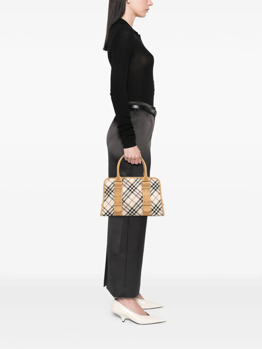 Pre-OwnedBurberry Pre-Owned2000-2017 Nova Check Canvas handbag