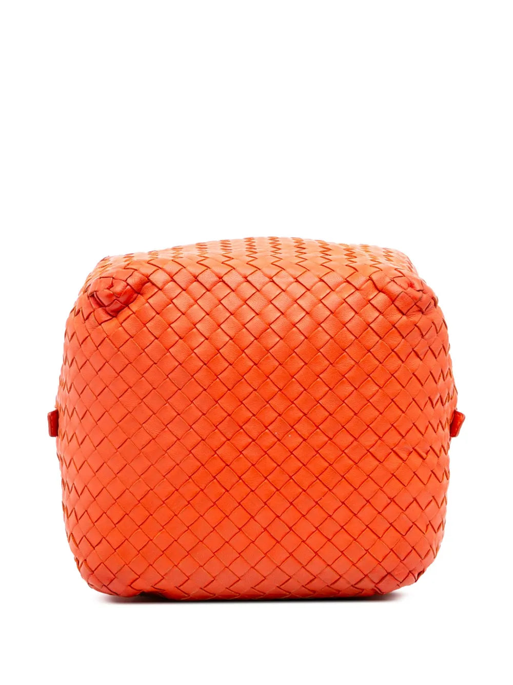 Pre-OwnedBottega Veneta Pre-Owned2012-2025 Nappa Intrecciato Cube crossbody bag