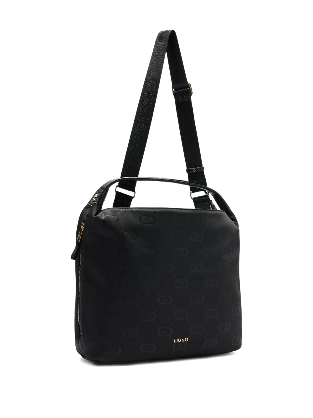 LIU JOlogo-print shoulder bag