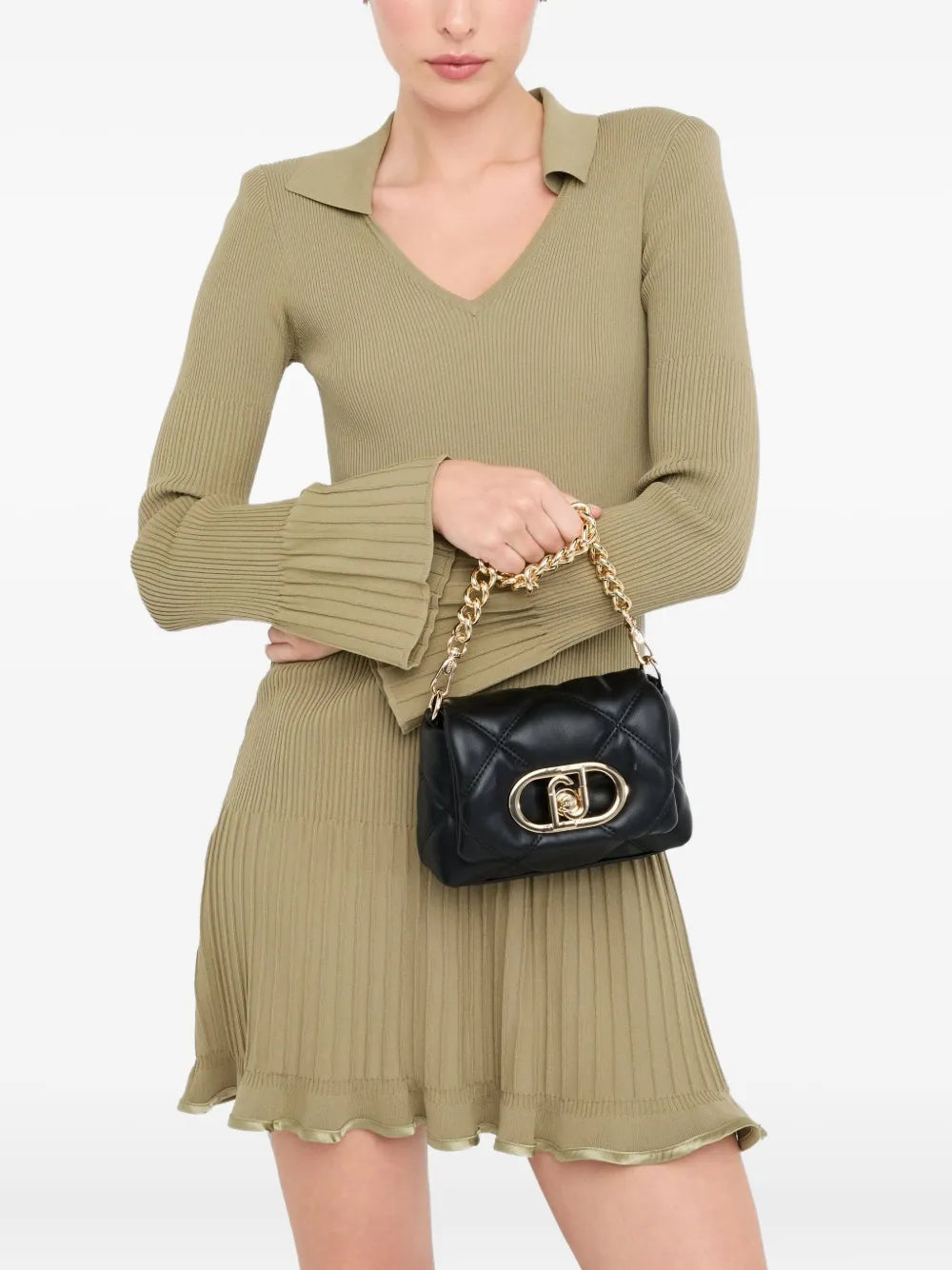 LIU JOsmall quilted LaPuffy shoulder bag bag